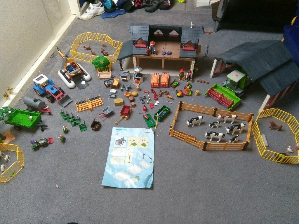 playmobil mega farm set